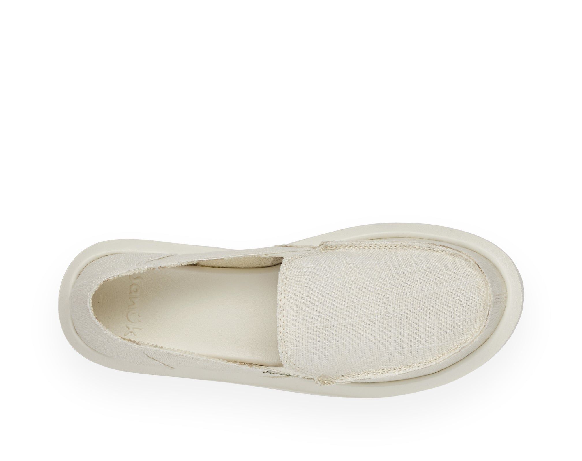 Sanuk Donna St Hemp Naisten Sidewalk Surfers Valkoinen | 46297OXKF