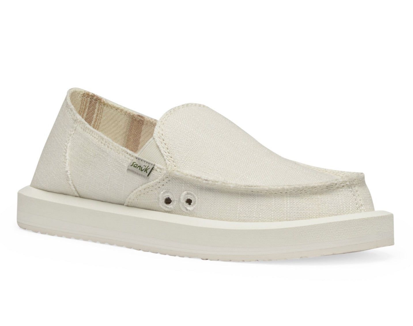 Sanuk Donna St Hemp Naisten Sidewalk Surfers Valkoinen | 46297OXKF