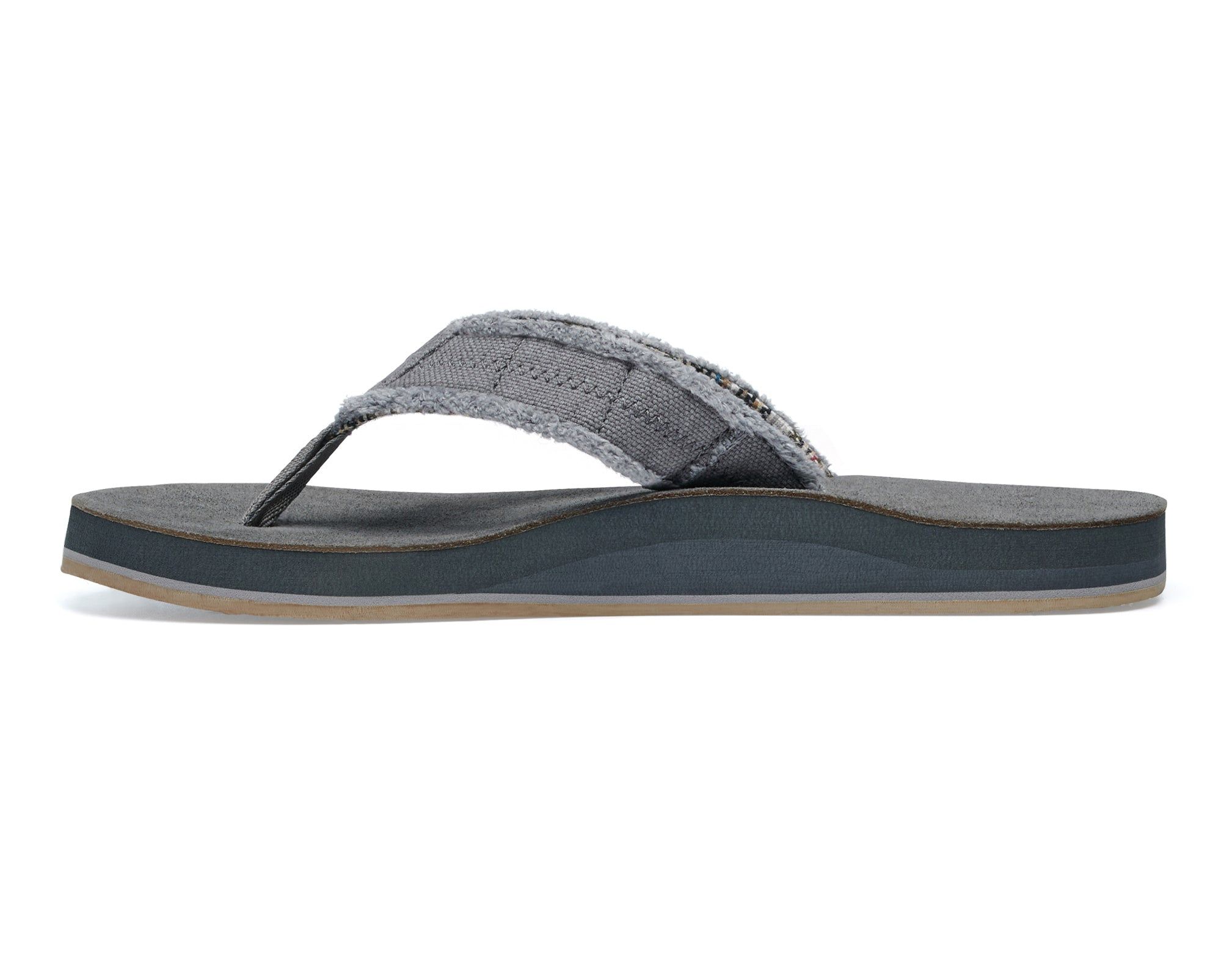 Sanuk Fraid Not St Charcoal Miesten Sandaalit Harmaat | 76351NGFW