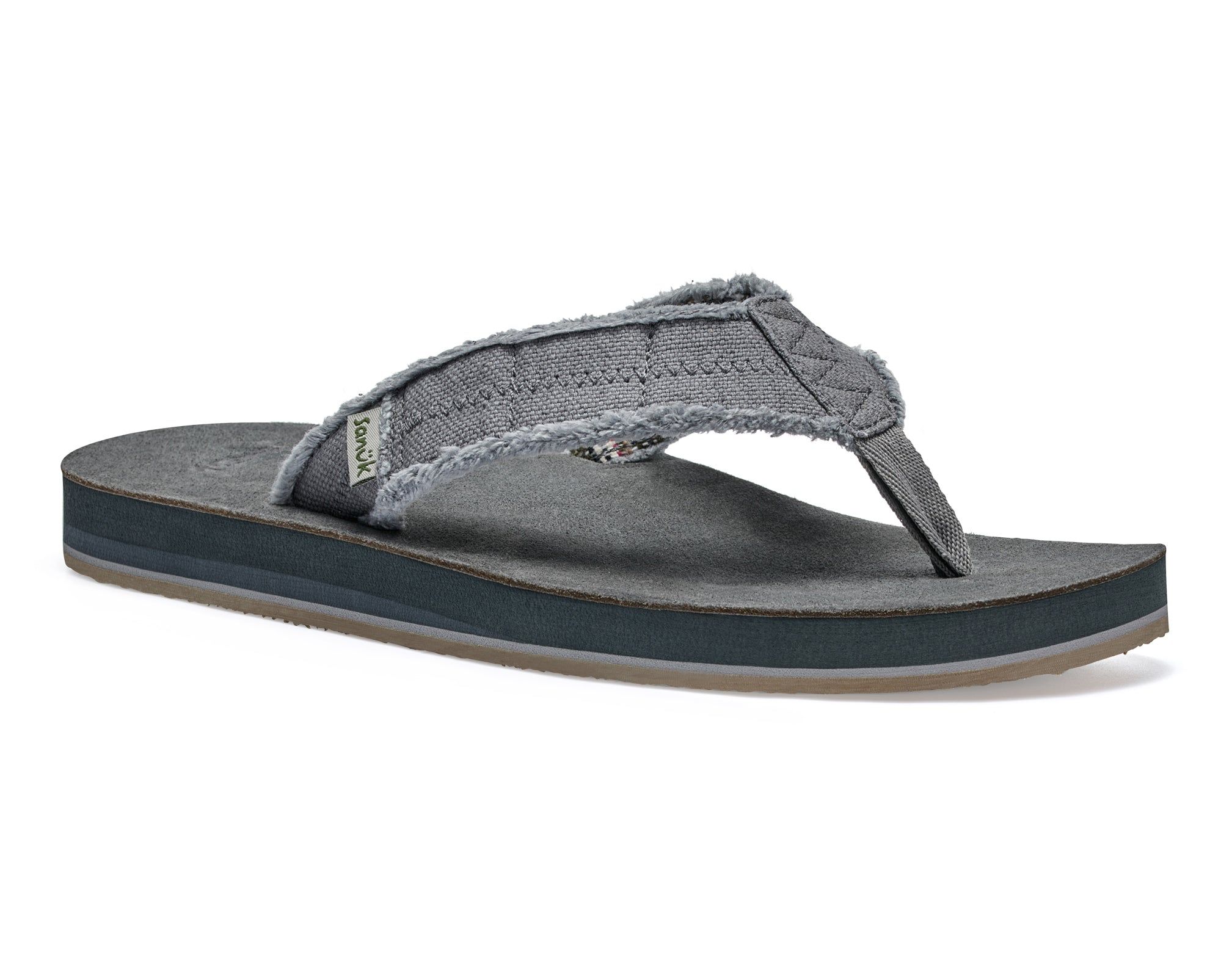 Sanuk Fraid Not St Charcoal Miesten Sandaalit Harmaat | 76351NGFW