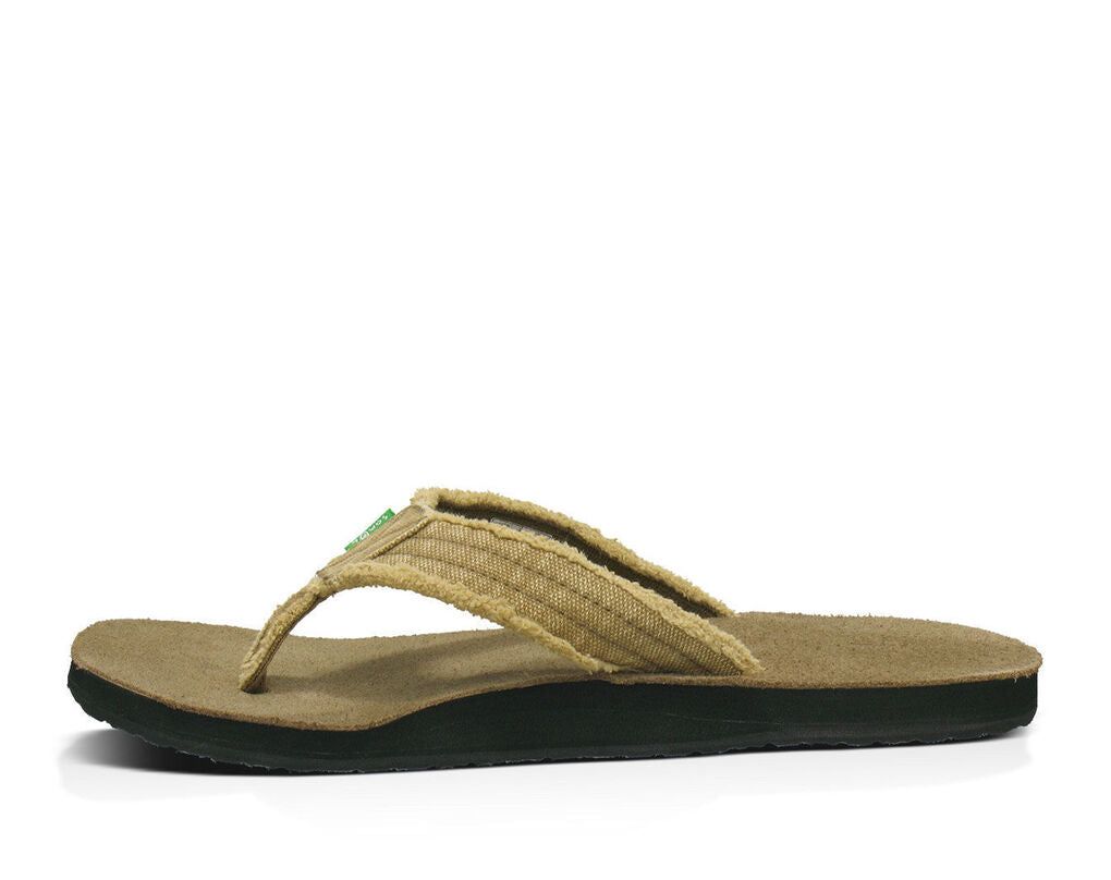 Sanuk Mens Fraid Not Miesten Sandaalit Khaki | 20479SBAV