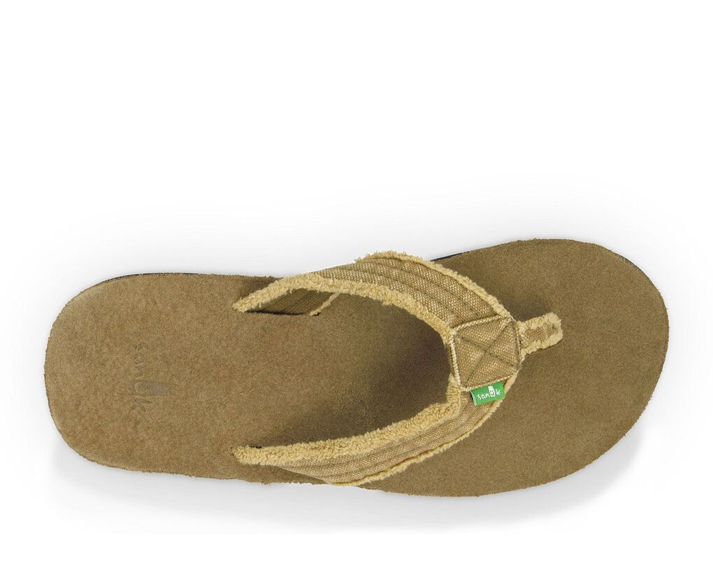 Sanuk Mens Fraid Not Miesten Sandaalit Khaki | 20479SBAV