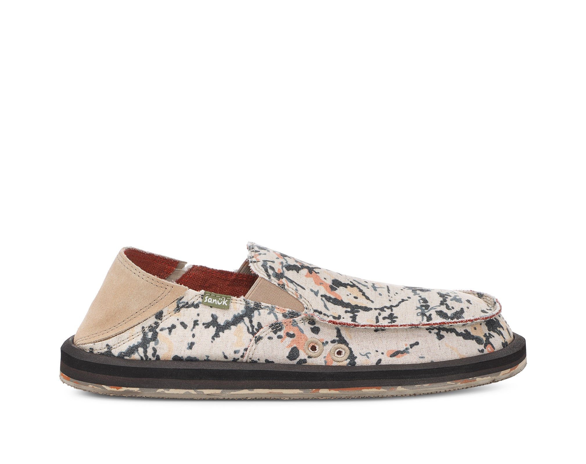 Sanuk Sidewalk Surfer St Donavon Miesten Kengät Paint Splatter | 60958EYOG