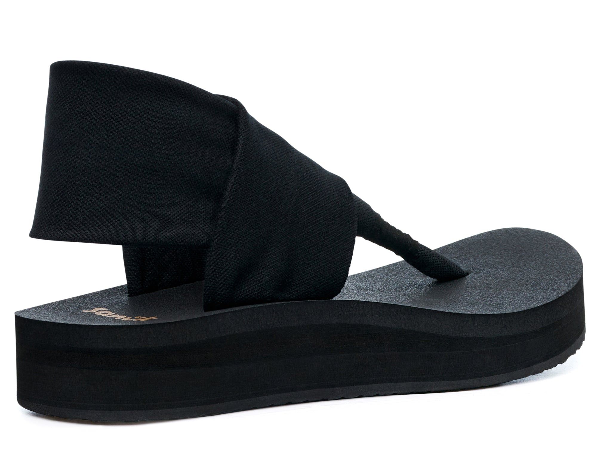 Sanuk Sling St Midform Naisten Sandaalit Mustat | 27083CHBV