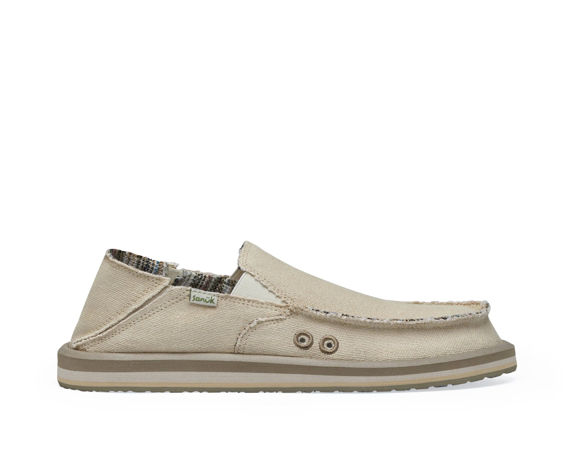 Sanuk Vagabond St Hemp Natural Miesten Kengät Beige | 15328PWBG