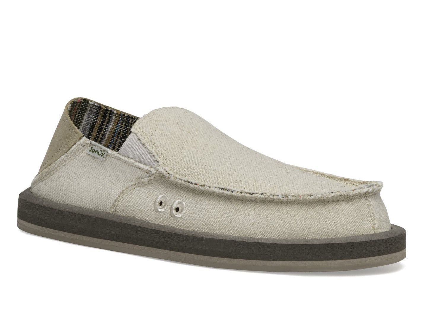 Sanuk Vagabond St Natural Miesten Sidewalk Surfers Beige | 81069RKAI