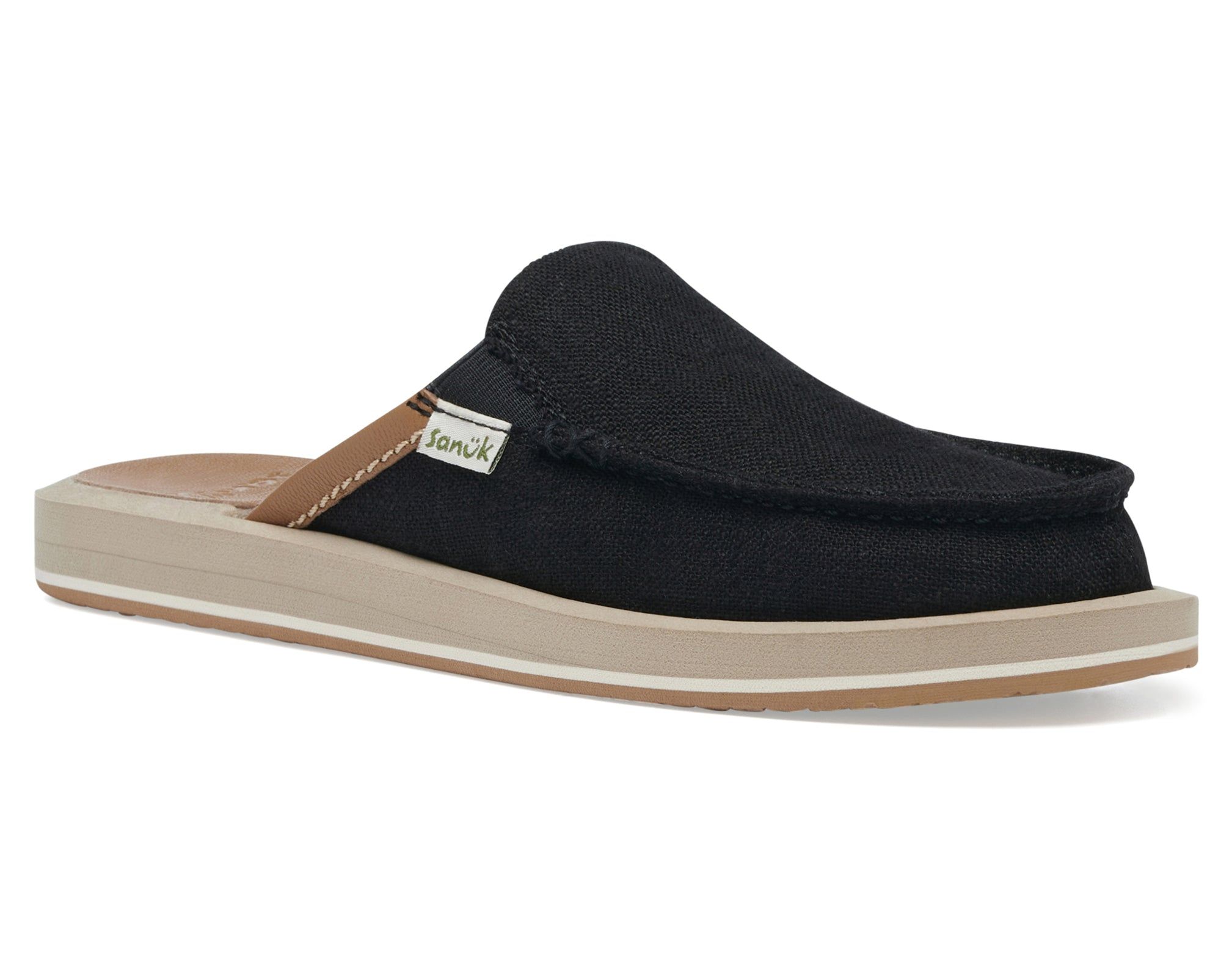 Sanuk You Got My Back St Hemp Ebony Naisten Sidewalk Surfers Ebony | 47361LOGC